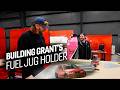 Fabricating a Multi-Can Fuel Jug Holder with Grant!
