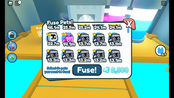 what happens when you fuse 12 robots? (pet simulator x)