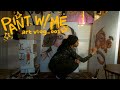 Relaxing art vlog  paint with me