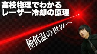 レーザー冷却の原理(ドップラー冷却法)