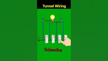 Tunnel Wiring Diagram | Tunnel Wiring Connection | Tunnel | Shorts | Viral | Ytshorts