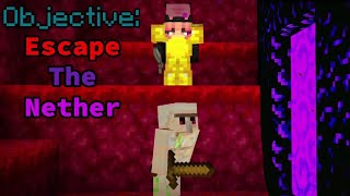 Minecraft Nether Escapist VS Hunter