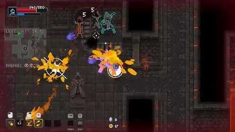 Wizard Of Legend Gameplay Using Fire Spell Only