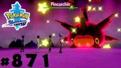 Pokemon Sword Shiny Dynamax Pincurchin Raid & Catch