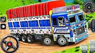 Indian Cargo Truck Ashok Lorry Driving Offroad Truck Driver Simulator - Android GamePlay screenshot 5