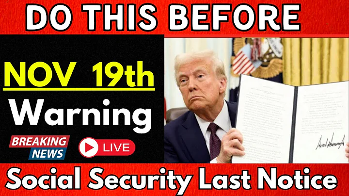 Social Security Warning — Important Step Before Nov 19th to Keep SSA, SSI & SSDI Payments!