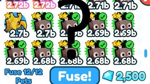 what happen when you fuse 12  Rudolf!