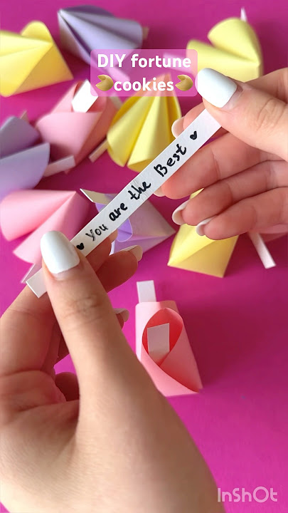DIY fortune cookiesð¥ ð