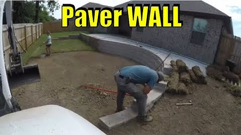 How To Build a Curved Retaining Wall (Step-by-Step)