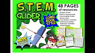 STEM - Comic Book Style! Glider Gr 3/4 & 5/6