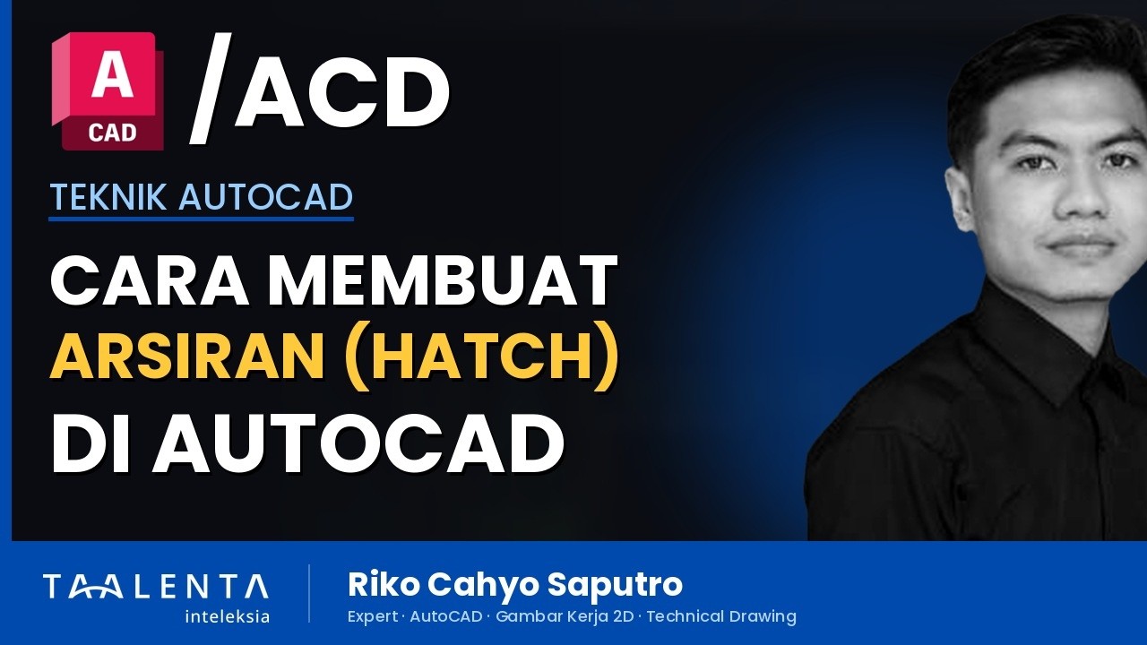 Cara Membuat Arsiran (Hatch) di AutoCAD