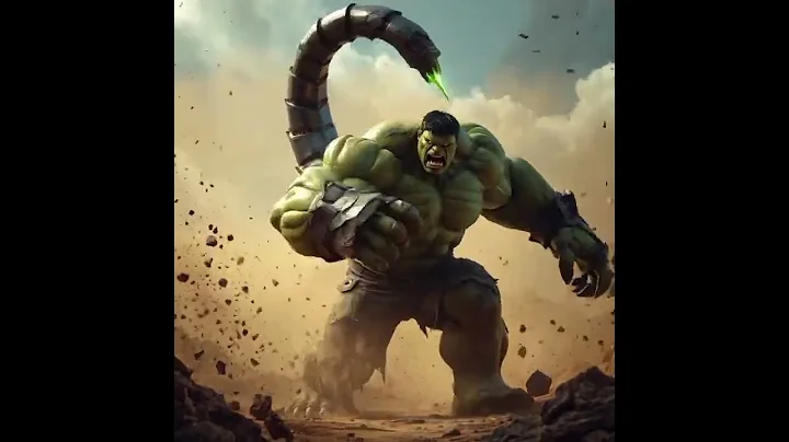 💪🦂 Hulk vs Scorpion | Epic Battle Showdown | Strength vs Venom Clash | Dramatic and Thriller