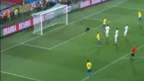 Brasil Vs Chile 3-0 Goals & Full Highlights octavos final Mundial Sudafrica 2010