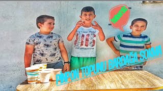 Pi̇npon Topunu Bardağa Sokma Oynadik Cezali