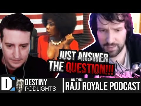 “WHY ARE YOU PIVOTING?” - Destiny on the Rajj Royale podcast