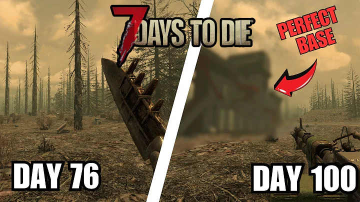 I Survive 100 DAYS in the WILDERNESS | 7 Days to Die [1.0 UPDATE] | (4/4)