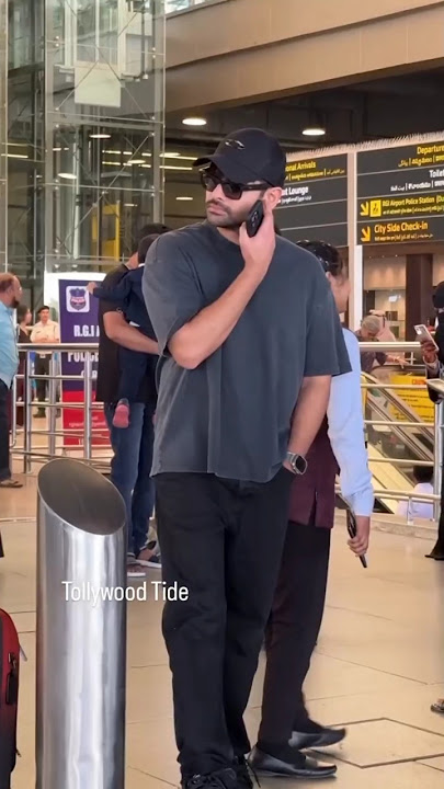 ram pothineni at Hyderabad airport #ram #rampothineni #rampotineni #rapo #ismartshankar #outfits