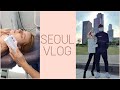 SEOUL VLOG - YEOUIDO PARK PICNIC DATE AND PLASTIC SURGERY CLINIC [LIVING IN KOREA]