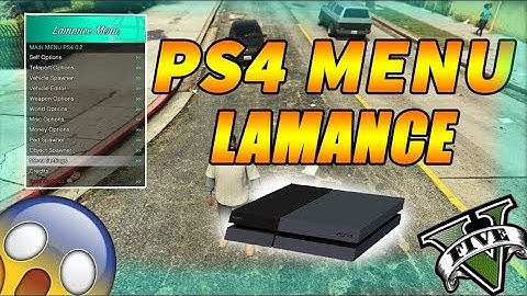 PS4 GTA 5 Mod Menu "Lamance Menu 0.3" by David (Playstation 4, FW 4.05) + DOWNLOAD!