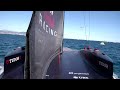 Louis Vuitton Cup Semi-Final Race 2 Port Entry Stern Camera - Alinghi Red Bull Racing