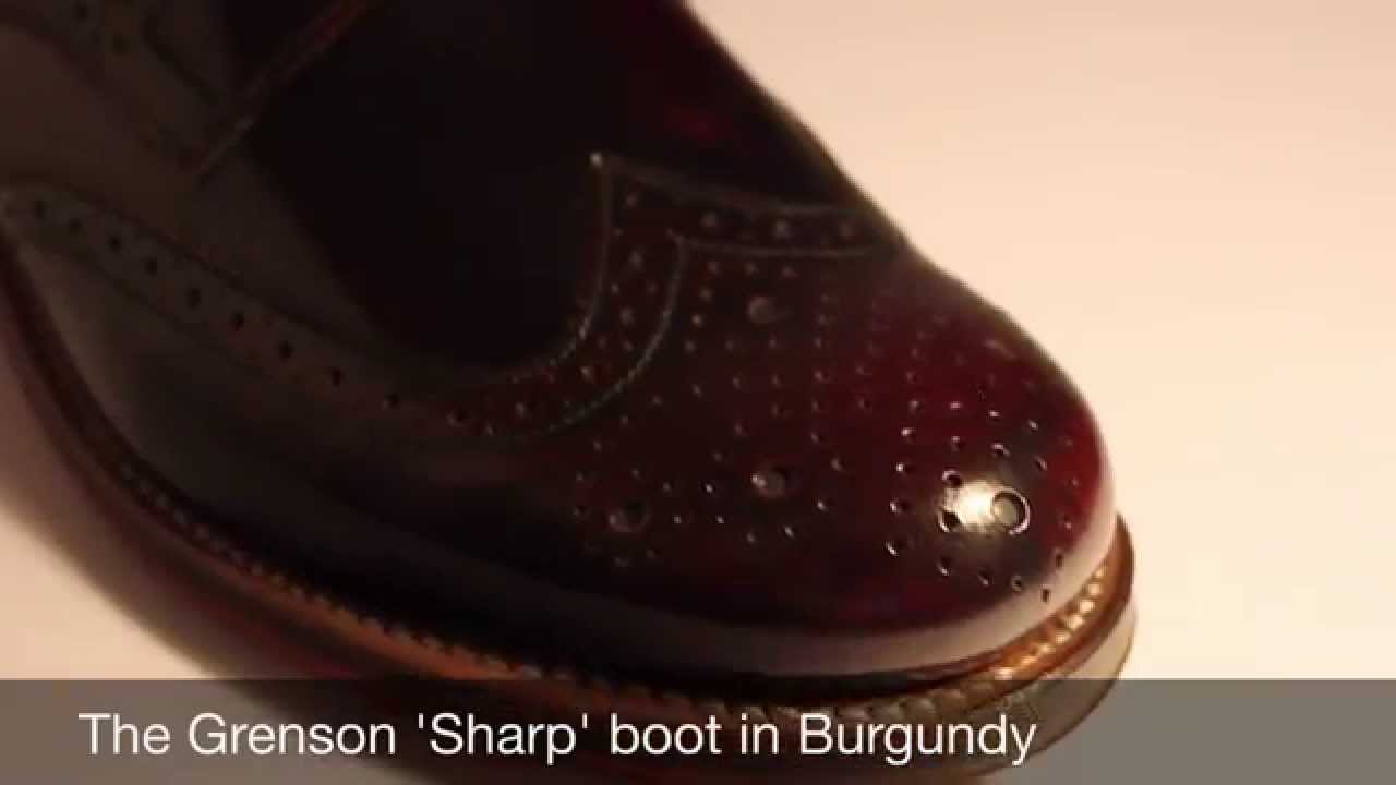 grenson sharp boot
