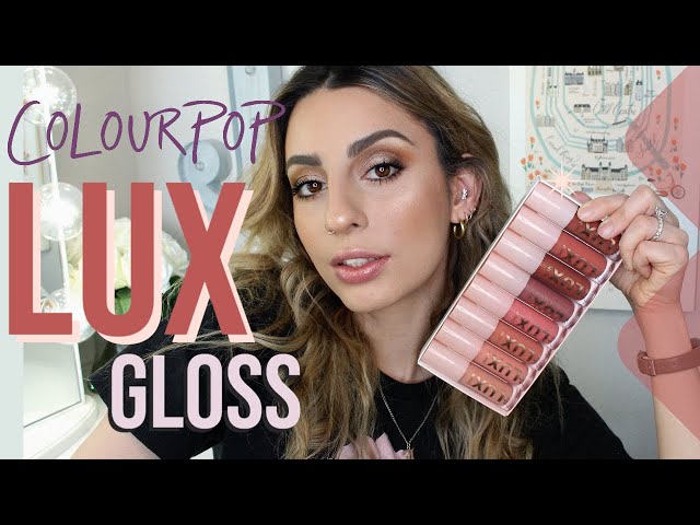 Colourpop LUX Gloss: Lip Swatches!