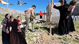 Download lagu Building a love farm for Zulfa and Ramin in the context of war between Iran and Americaf35⚔️