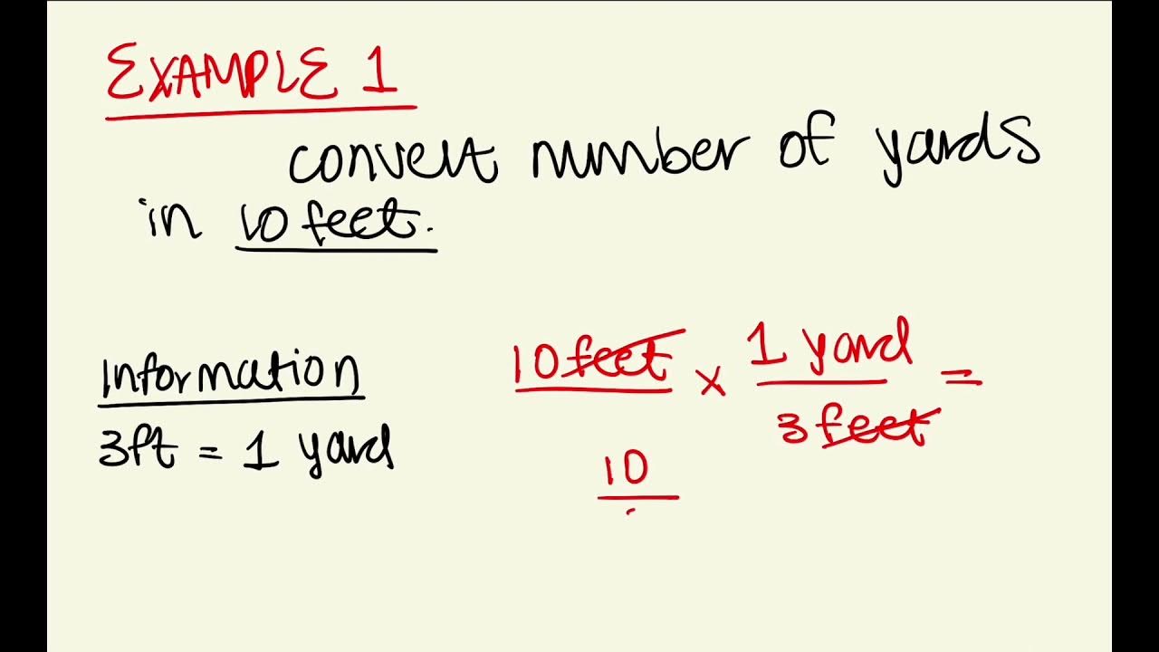 UNIV1204 Dimensional Analysis Video YouTube