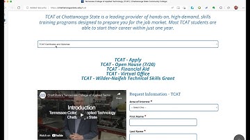 How to Apply to TCAT at Chattanooga State
