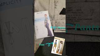 I made this pants suit using Simplicity #S8655 and Butterick #B6901🪡🧵