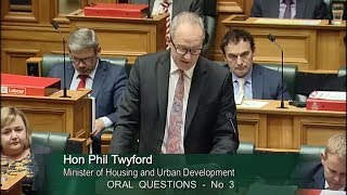 Question 3 - Hon Judith Collins to the Minister of Housing and Urban Development