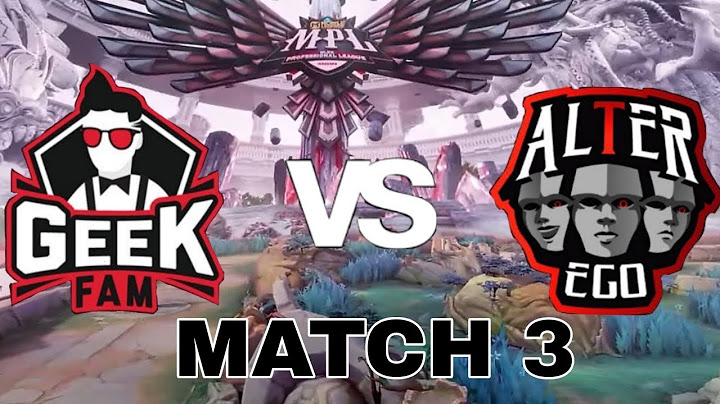 MPL ID S15 BABAK PLAYOFFS WEEK 3 // GEEK FAM VS ALTER EGO MATCH 3 // MOBILE LEGENDS BANG BANG