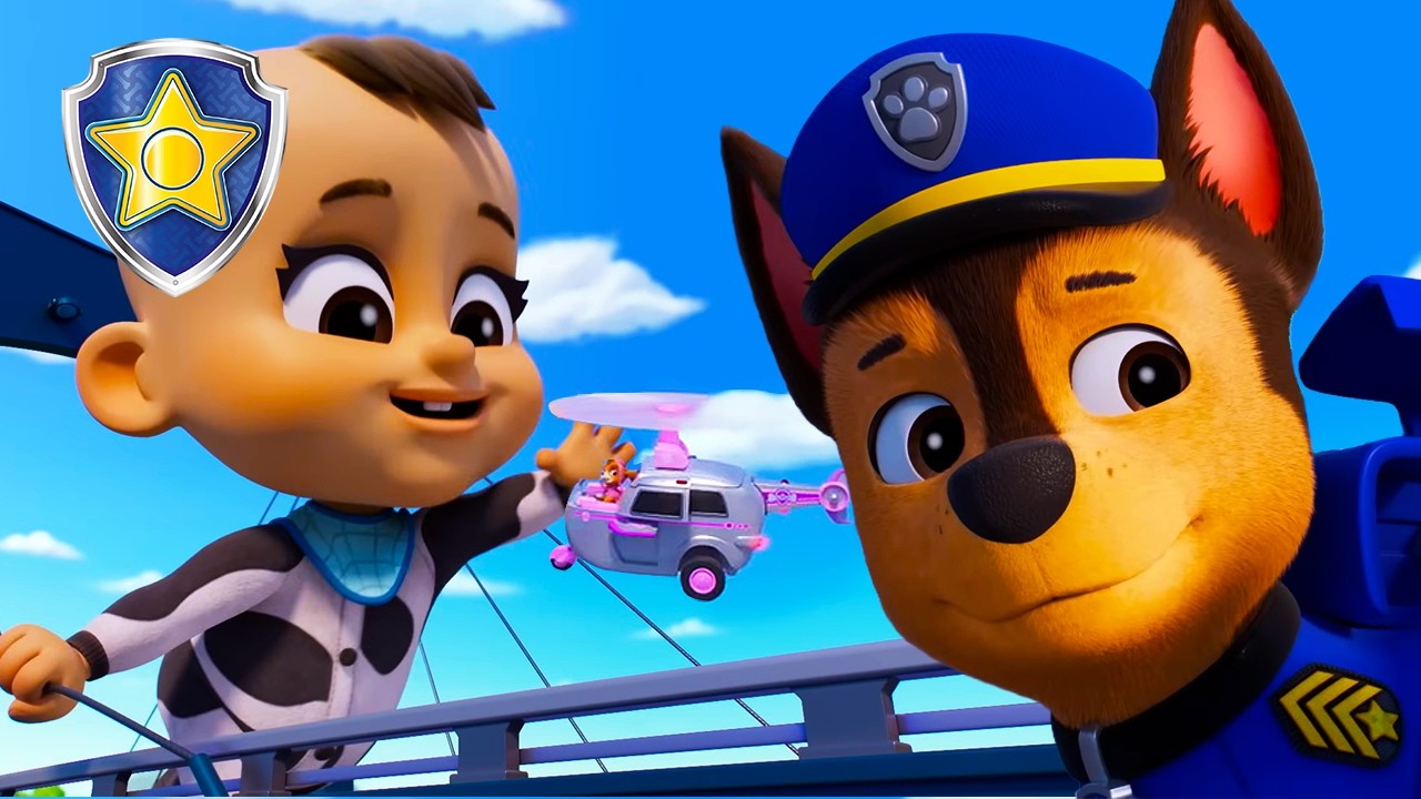 Oh No! A GIANT Baby on the Farm?! 👶🌾 | Chase Official Channel | PAW Patrol