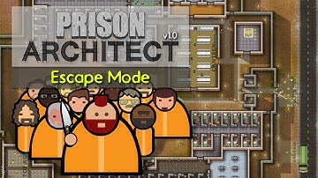 Ep 1 - Escape Mode - One of my first prisons (Prison Architect v1.0 gameplay)