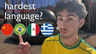 Ranking Every Language I've Learned (easiest to hardest)