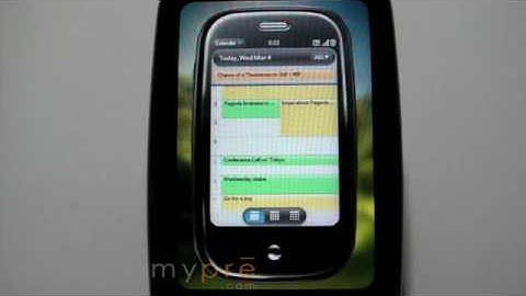 Palm Pre Intro Screen HaveFun