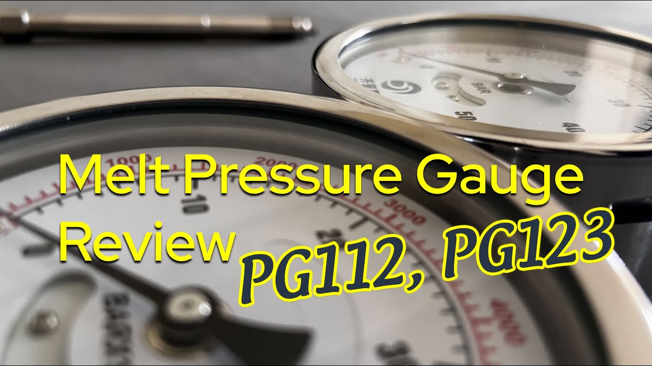 Melt Pressure Gauge | Ziasiot PG112/PG123 Series Fully Explained!