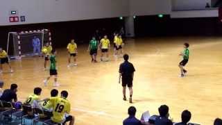 東海学生ハンドボール 秋季 2014 名城対聖徳