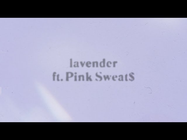 JVKE - lavender feat. Pink Sweat$