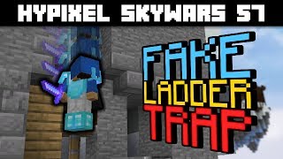 Fake Ladder Trap! | Hypixel Skywars 57