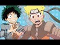 If Naruto, Goku, and Giorno were in My Hero Academia | Get In The Robot
