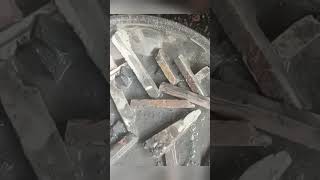 roasted slate pencil with black shale stone paste #asmr #reels #relax #youtube #crunchy #india