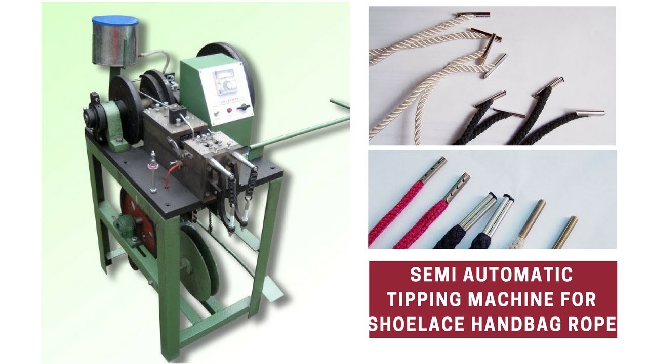 shoelace tipping machine