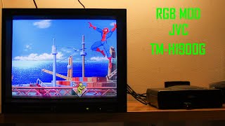 How To RGB Modify JVC TM-H1900G RGB Modification