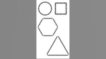 How to Draw a Chain in Illustrator #shortvideo #illustration