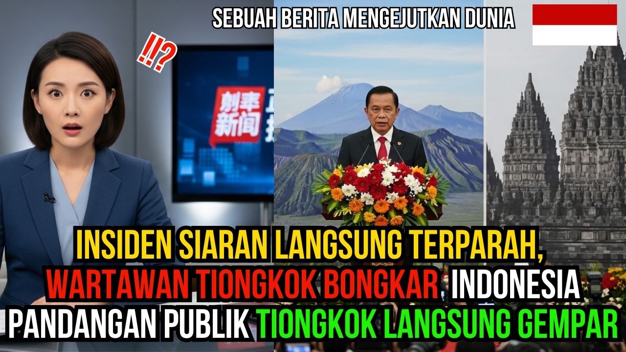 CHINA TERGUNCANG! LAPORAN JURNALIS SENIOR TOP TENTANG INDONESIA BIKIN DUNIA HEBOH—KENAPA