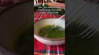 Iced Peppermint Matcha