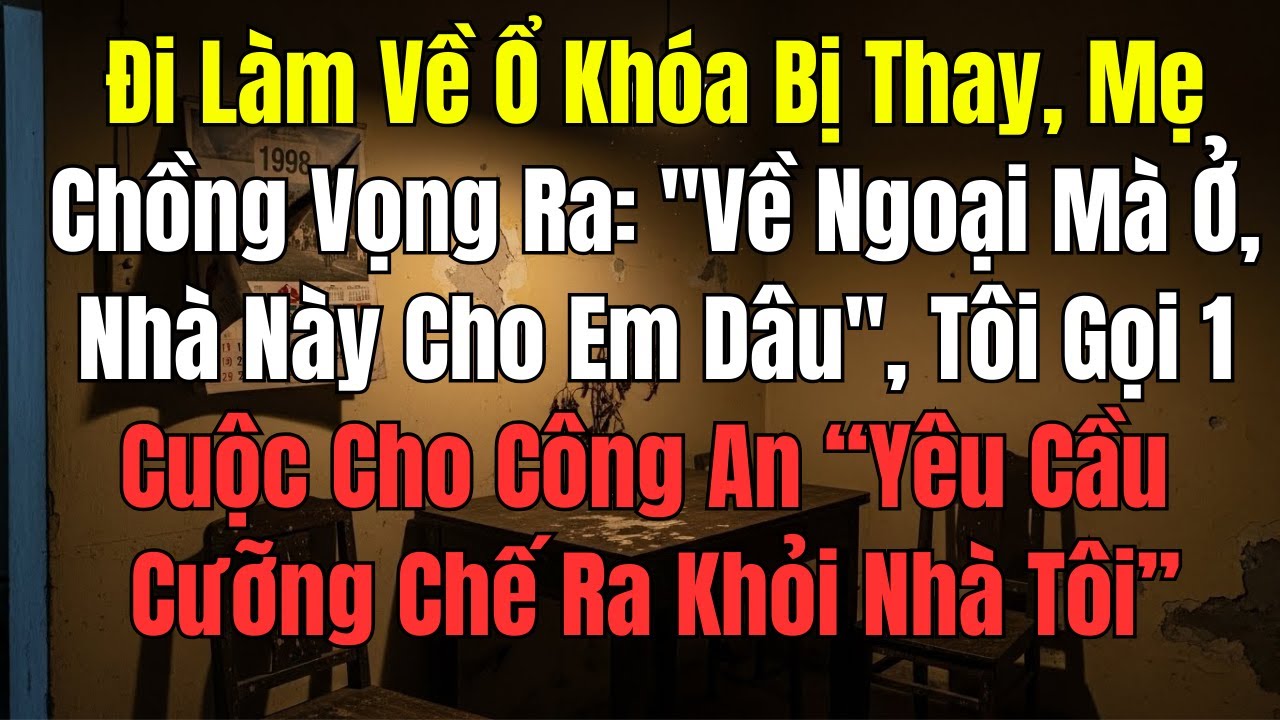 Đi Làm Về Ổ Khóa Bị Thay, Mẹ Chồng Vọng Ra: 