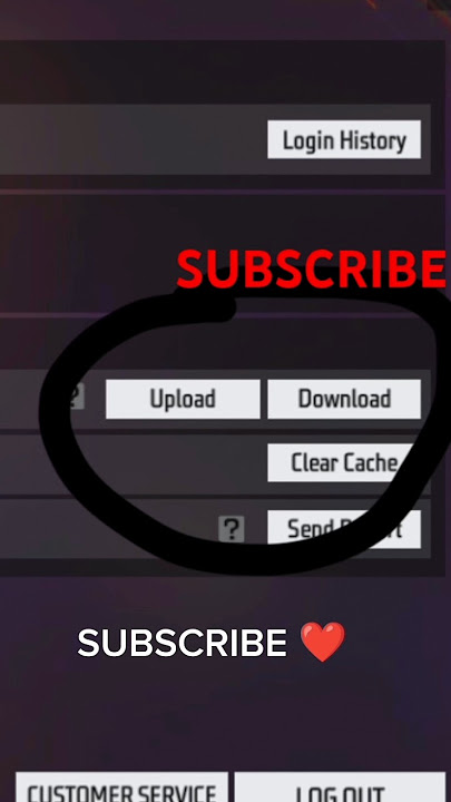 Free Fire Setting Sync How to Use? Sensitivity and HUD || upload download kya hai? #shorts