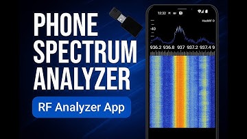 Verander je telefoon in een spectrumanalysator! RF Analyzer-app VOLLEDIGE tutorial